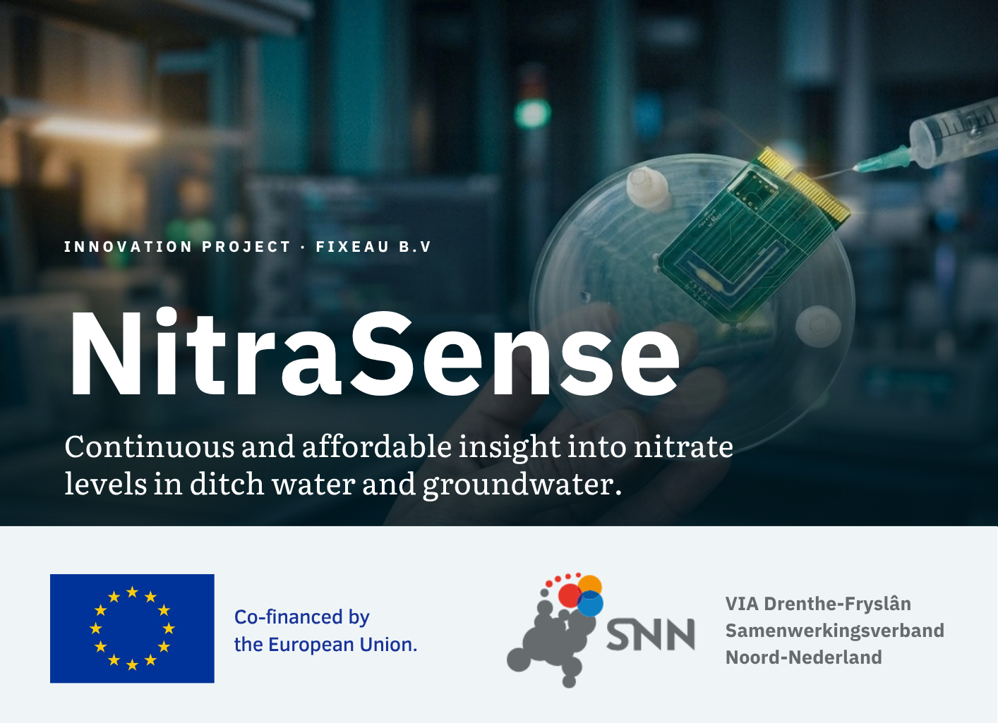 NitraSense: Continuous and affordable insight into nitrate levels in ditch water and groundwater